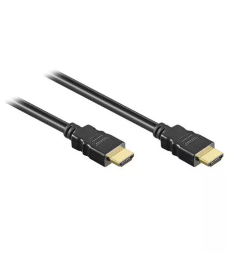 High-Speed-HDMI-Kabel mit Ethernet, vergoldete Stecker, 1m, Good Connections