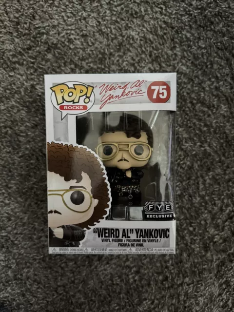 Funko POP Rocks: Weird Al Yankovic FAT  #75  FYE exclusive! Eat It Vaulted Pop