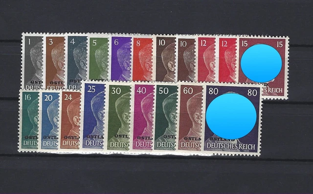 WKII Ostland 1941  , Nr. 1-20 ,   komplette Ausgabe einwandfrei   **  !!