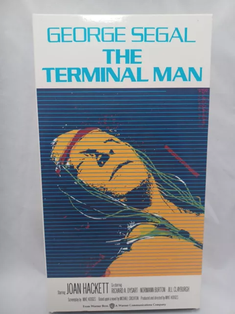 The Terminal Man (1974) on Warner Home Video (United Kingdom Betamax, VHS  videotape)