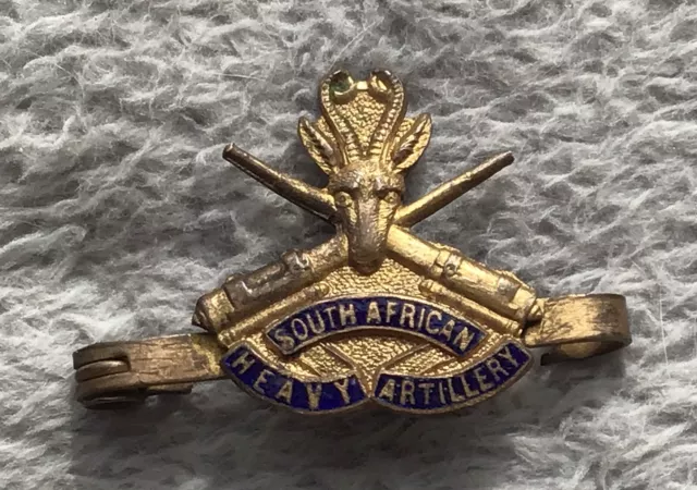 WW1  South African Heavy Artillery Sweetheart Brooch