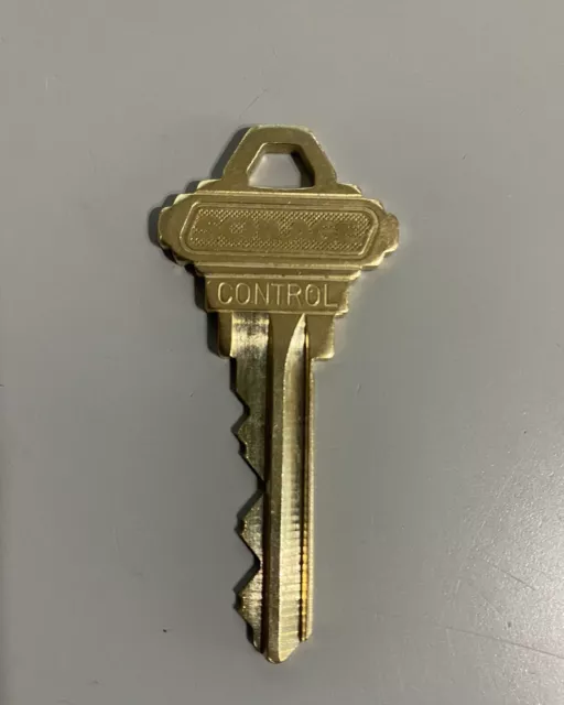 Schlage I/C construction control key for "A" keying