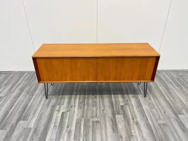 Vintage Mid Century Compact Form Five Teak Sideboard with Sliding Doors by GPlan 3