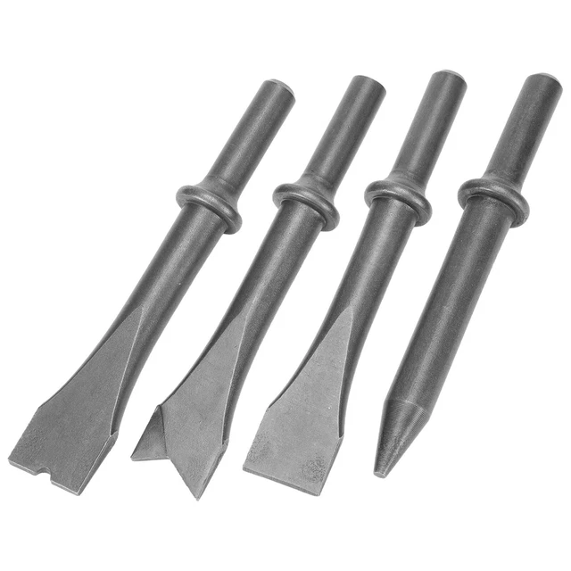 Testa pala movimento pneumatico 120 mm 4 pz per saldatura scorie New