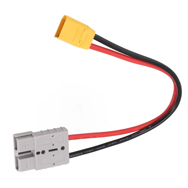 Câble XT90 Anti-étincelles - 2 Pièces, Mâle Vers Femelle, 10AWG Pour Batterie Lipo - Neuf