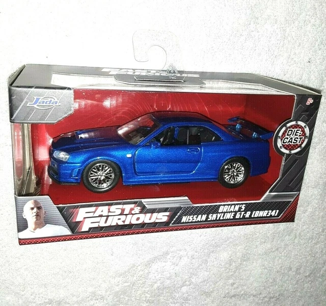 Jada Fast & Furious – Nissan Skyline GTR RC – Voiture Télécommandée – Jouet