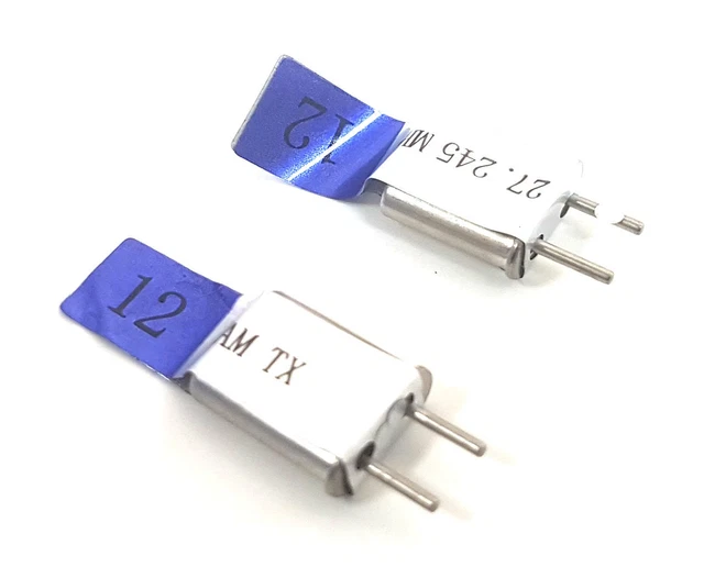 RC CAR RADIO Control Receiver 27mhz AM Crystal Set 27 mhz 27.245 TX