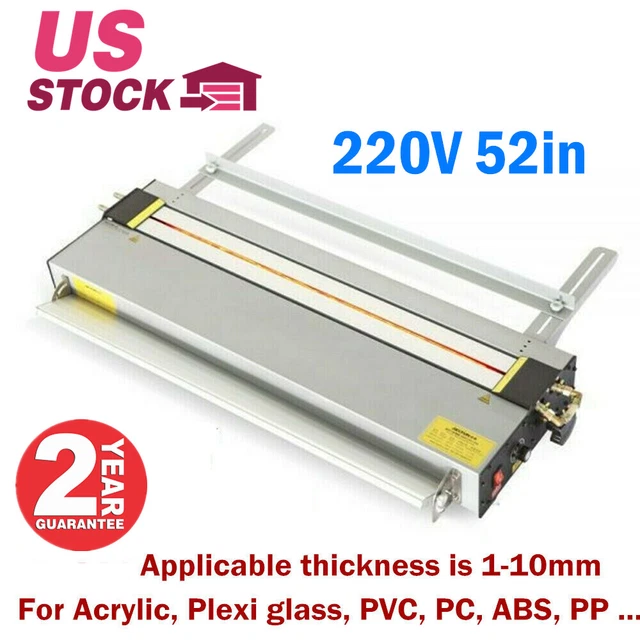 220V 52in Upgraded Acrylic Plastic PVC Bending Machine Bender Heater Tools