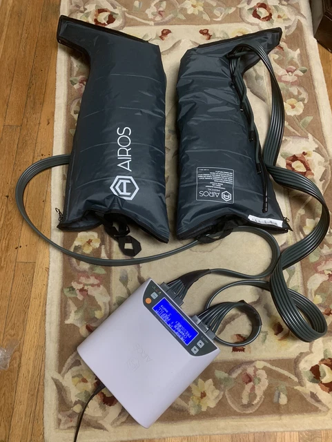 Airos 6 Sequential Compression Pump Medical Device & 2 Leg Sleeves Small Leg Airos 6 Sequential Compression Pump Medical Device & 2 Leg Sleeves Small Leg