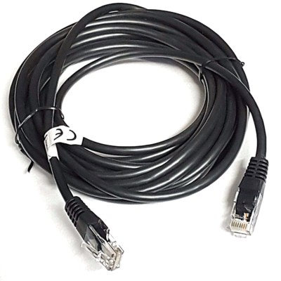 10M METRO CAT5e 5 RJ45 Internet Cavo Ethernet Rete LAN Modem Router Cielo di piombo 