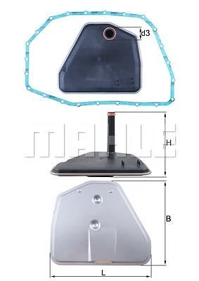 Knecht Mahle Filtro Olio Cambio Automatico Con Guarnizione Adatto Per Audi A4 A6 A8