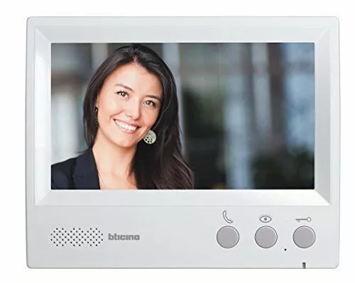 Videocitofono Bticino Kit 315511 monofamiliare Monitor Display 7" Colori 4 Fili 3