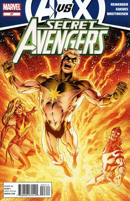 Secret Avengers #27 VF/NM; Marvel | Rick Remender Avengers vs X-Men - we combine