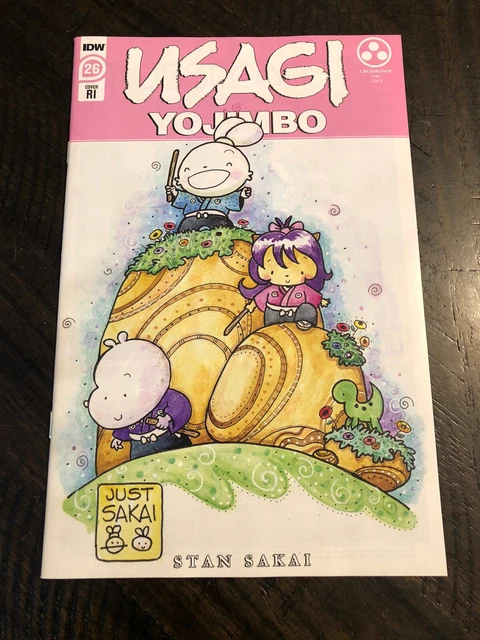 Usagi Yojimbo 26 Retailer Incentive Variant 1:10 Stan Sakai IDW Gemini Ship NM