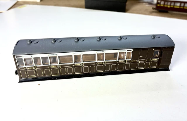 009 NARROW GAUGE Bogie Coach, Kit-built, Similar Size To Peco Coaches £ ...