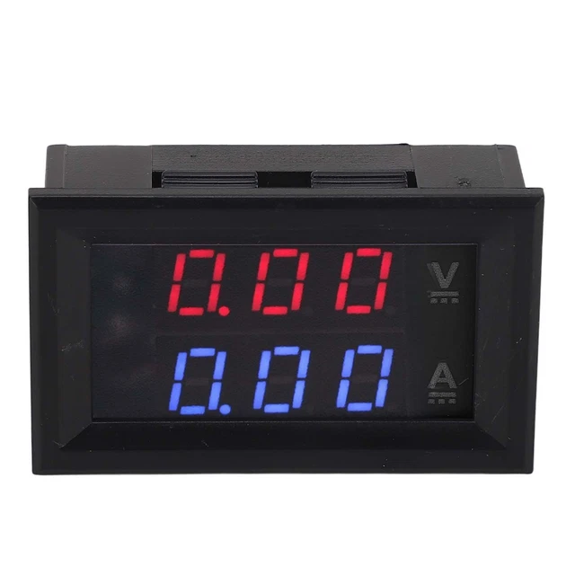 Misuratore Universale DC Voltmetro Amperometro 0-100V 20A - Tester Digitale Per Batteria Auto E Moto - Con Calibrazione