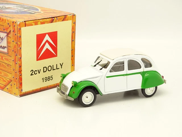 Norev Hachette 1/43 - Citroen 2CV Dolly 1985 Verte