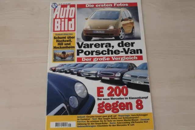 4) Auto Bild 29/1995 - Toyota Camry 2.2 GL mit 136 - Volvo 850 2.0 16V mit 126PS