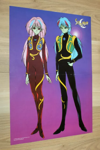 Sailor Moon Manga Anime Rare Old Small Mini Poster 34x25cm