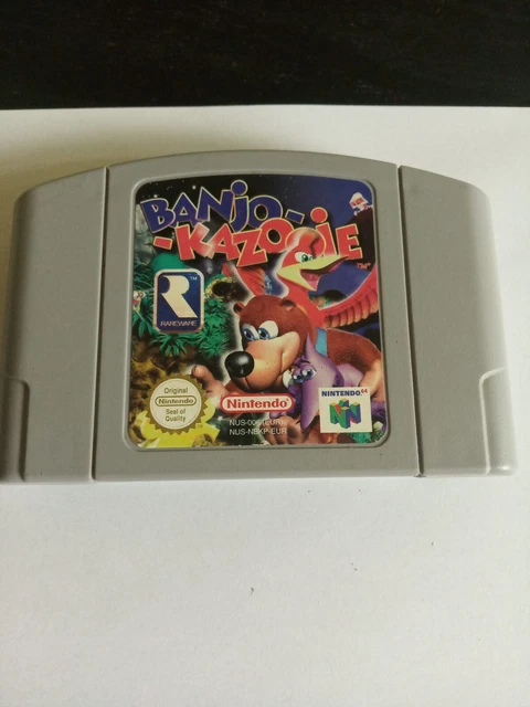 Nintendo 64 BANJO TO KAZOOIE NO DAIBOUKEN Cartridge Only n6c