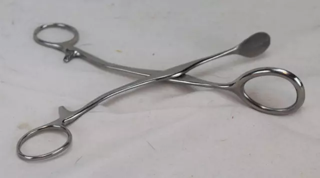 Vintage Sklar Stainless Surgical Medical Clamp Forceps