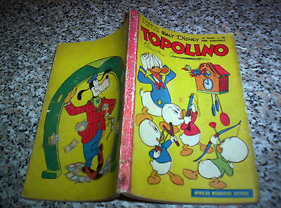 Topolino Libretto N. 173 Originale Mondadori Disney 1957 Con Bollino