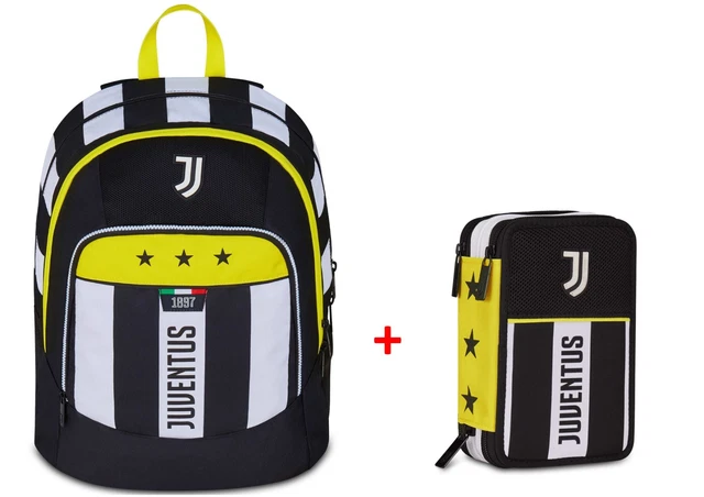 Schoolpack Juventus Winner Forever Zaino Advanced E Astuccio Quickcase