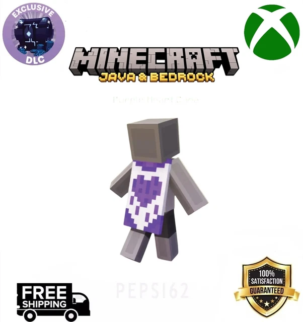 Minecraft Twitch Purple Heart Cape Für Java &  Produktbild-Vorschau 9