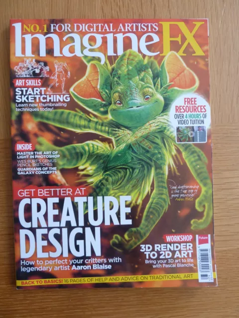 IMAGINE FX  Magazine ~ Fantasy & Si-Fi Digital Art, Christmas 2014