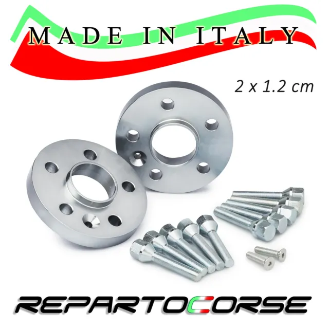 KIT 2 DISTANZIALI 12MM REPARTOCORSE BMW SERIE 1 F20 120d xDrive - MADE IN ITALY