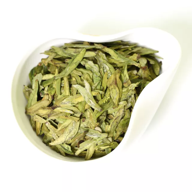 GOARTEA 100g Nonpareil Supreme Xihu Longjing Dragon Well Chinese Green Tea Loose