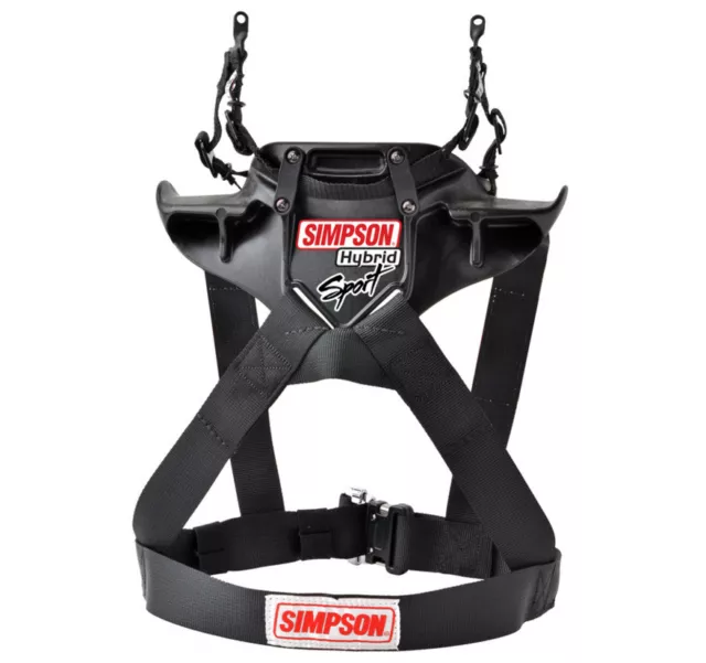 Simpson Hybrid Sport FHR System Hans type Device FIA Approved - QR Adult Large