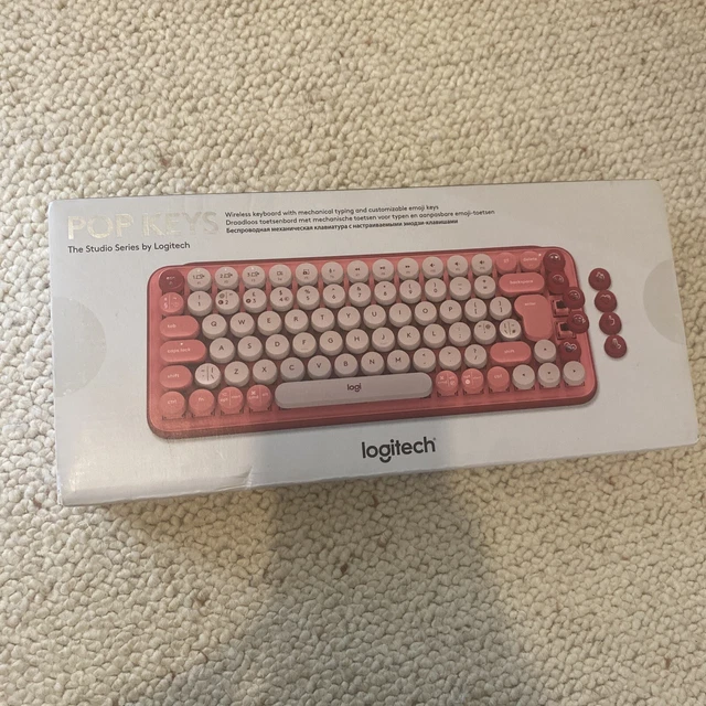 LOGITECH POP KEYS Wireless Mechanical Keyboard Heartbreaker £89.00