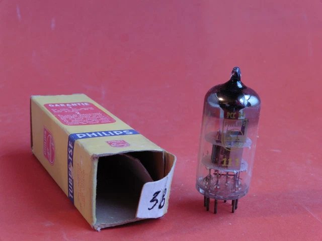 6F6G Tube électronique NOS 6F6 G. Philips Abis1h2 - Foto 10