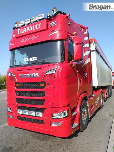 Support Lumineux De Toit Long Inox Haut Poli Pour Scania Nouvelle Génération - Neuf