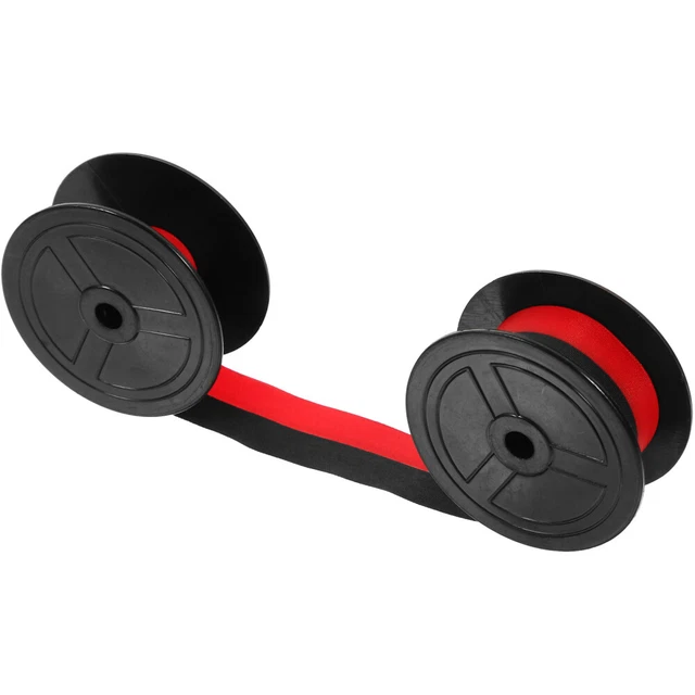 Nastri Per Macchina Per Scrivere - 2 Pezzi, Nero E Rosso, Doppia Bobina Nylon, Compatibile Con Olivetti - Foto 7