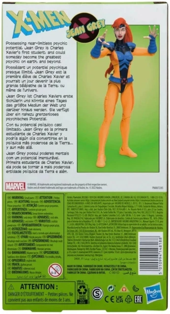 HASBRO MARVEL LEGENDS X-Men Animated Series VHS: JEAN GREY 6inch Figure ...