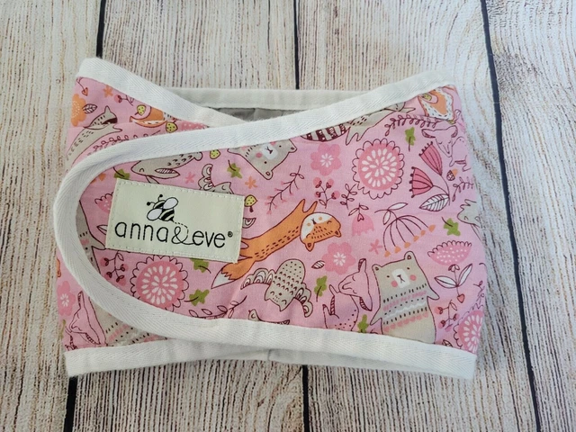 Anna & Eve Swaddle Strap Arms Only Baby Swaddle Woodland Pink (Small)
