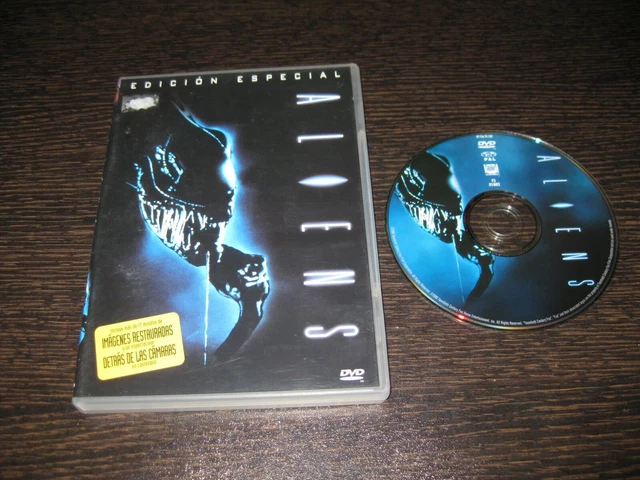 ALIENS DVD SIGOURNEY Weaver Carrie Henn Michael Biehn Bill Paxton EUR ...