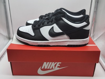 NIKE DUNK LOW Retro White Black Panda Mens GS size 4.5Y CW1590-100 $174.95 - PicClick