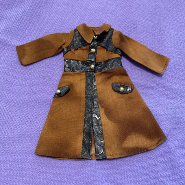 Vintage Ideal  Crissy Family Velvet Doll 15.5” Frontier Gear Outfit Coat Only