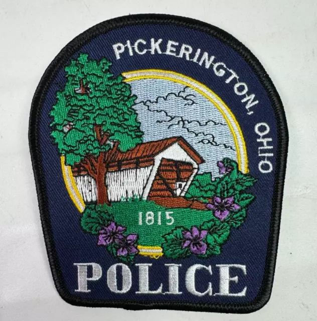 Pickerington Police Ohio OH Covered Bridge Patch S2