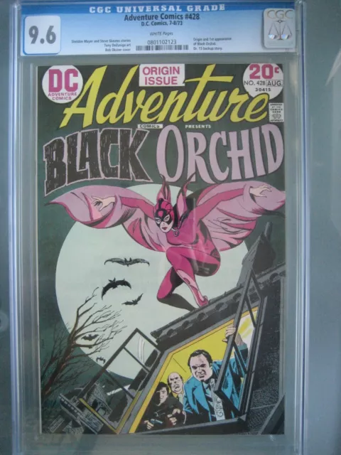 Adventure Comics #428 CGC 9.6 WP DC Comics 1973 Origin & 1st app Black Orchid
