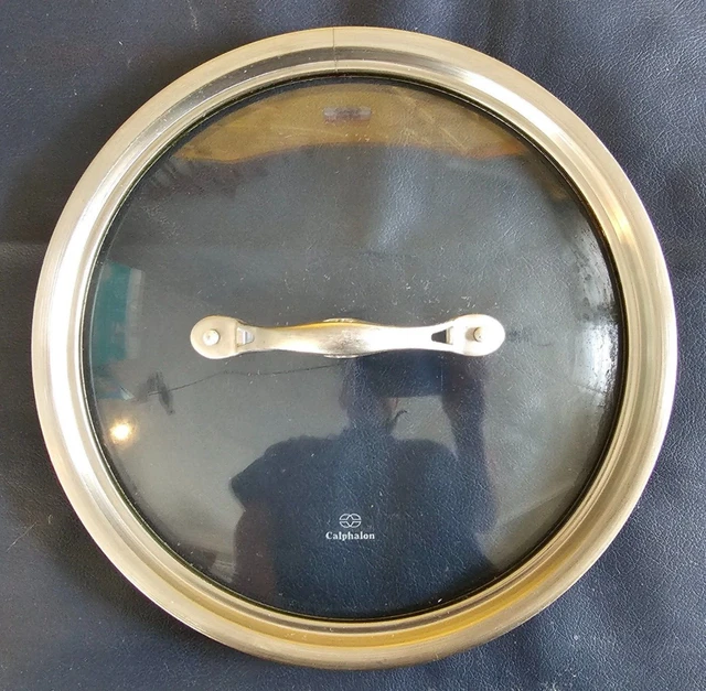 CALPHALON 9.5’’ INNER Replacement Glass Lid For Pan or Pot LID ONLY  10.5 "