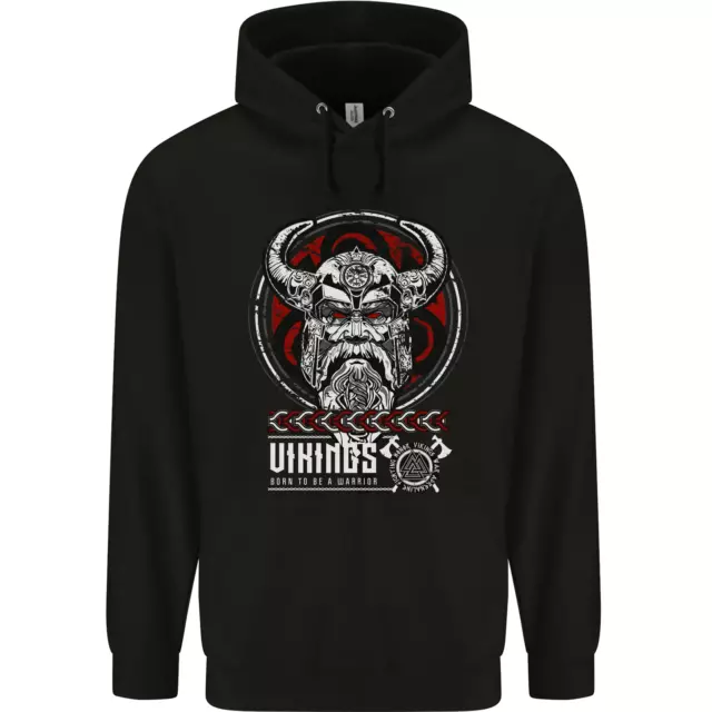 Born to be Vikings Ragnar Odin Valhalla Childrens Kids Hoodie