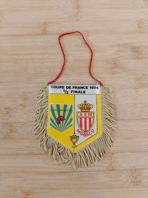 Fanion Vintage Coupe De France 1984 Castets En Dorthe – FC Metz – Rare