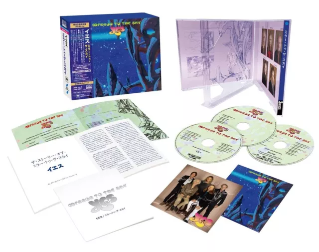 YES MIRROR TO the Sky 2023 Japan Exclusive Bluspec 2CD+Bluray audio