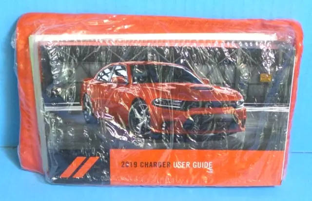 19 2019 Dodge Charger owners manual/user guide BRAND NEW