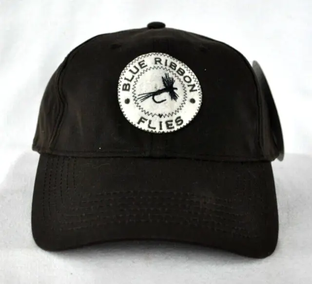 Vntg. Elk Lodge? Fly Fishing Hat with Flies and Button Trucker Hat/  Baseball Cap 