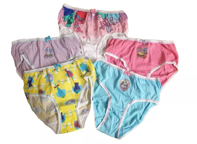 Kids Bluey Underwear 5 Pack, Girls Bluey Knickers Pack of 5
